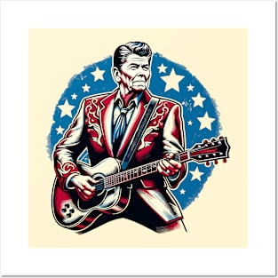 Reagan Rocks: The Gipper as a Rockstar Posters and Art